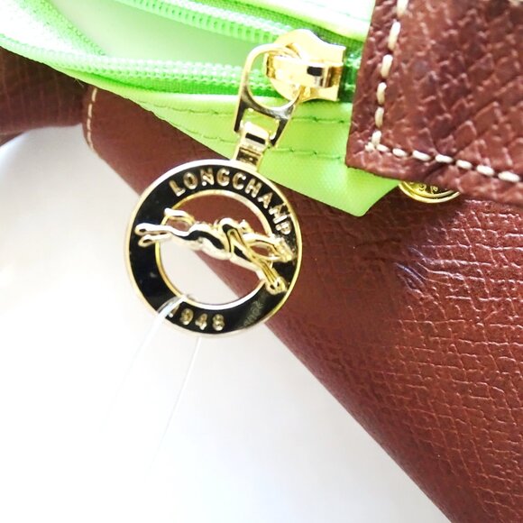 LONGCHAMP Le Pliage Original Large Tote Bag Green Light Recycled Canvas - Picture 11 of 12